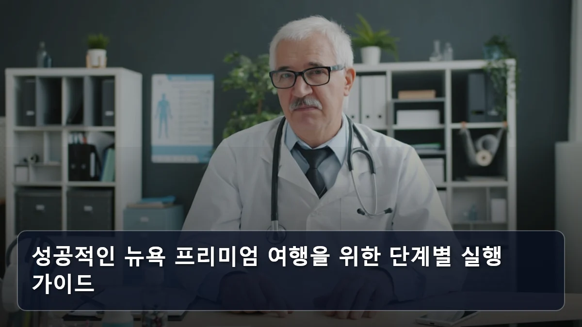 성공적인 뉴욕 프리미엄 여행을 위한 단계별 실행 가이드 관련 이미지