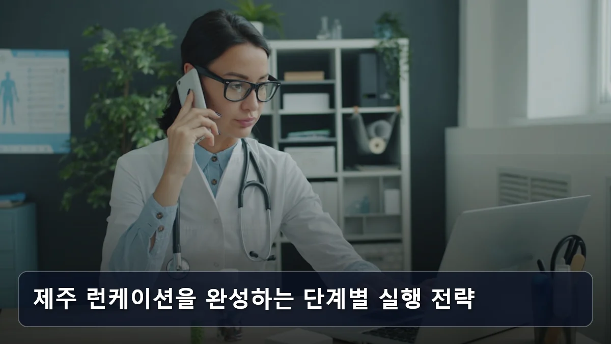제주 런케이션을 완성하는 단계별 실행 전략 관련 이미지