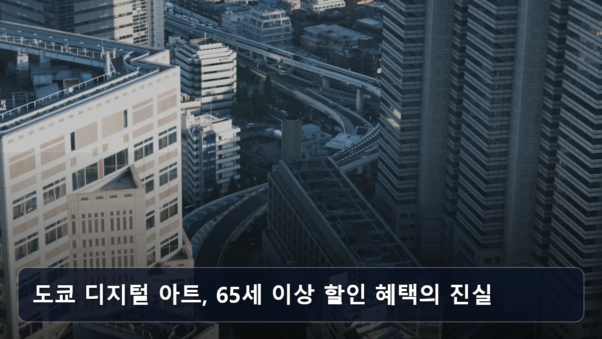 도쿄 디지털 아트부터 나트랑 빈원더스까지: ‘시니어 할인’ 팩트 체크로 완성하는 스마트한 해외 웰니스 여행 2 도쿄 디지털 아트, 65세 이상 할인 혜택의 진실 관련 이미지