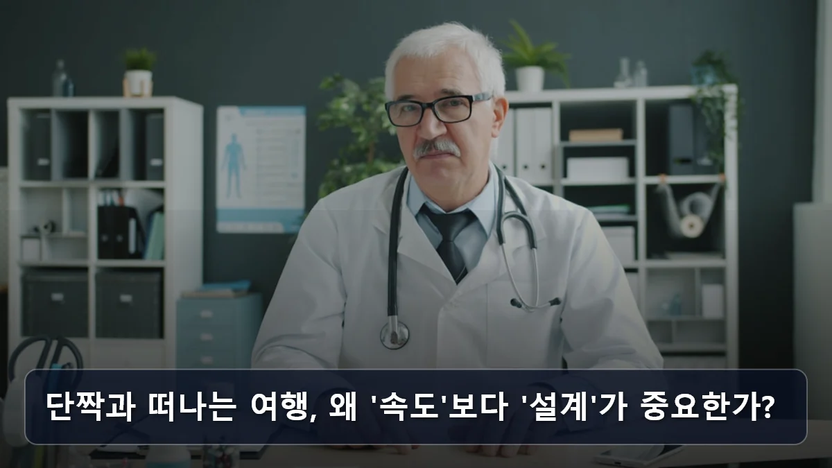 단짝과 떠나는 여행, 왜 '속도'보다 '설계'가 중요한가? 관련 이미지