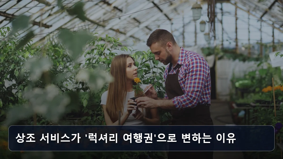 상조 서비스가 '럭셔리 여행권'으로 변하는 이유 관련 이미지