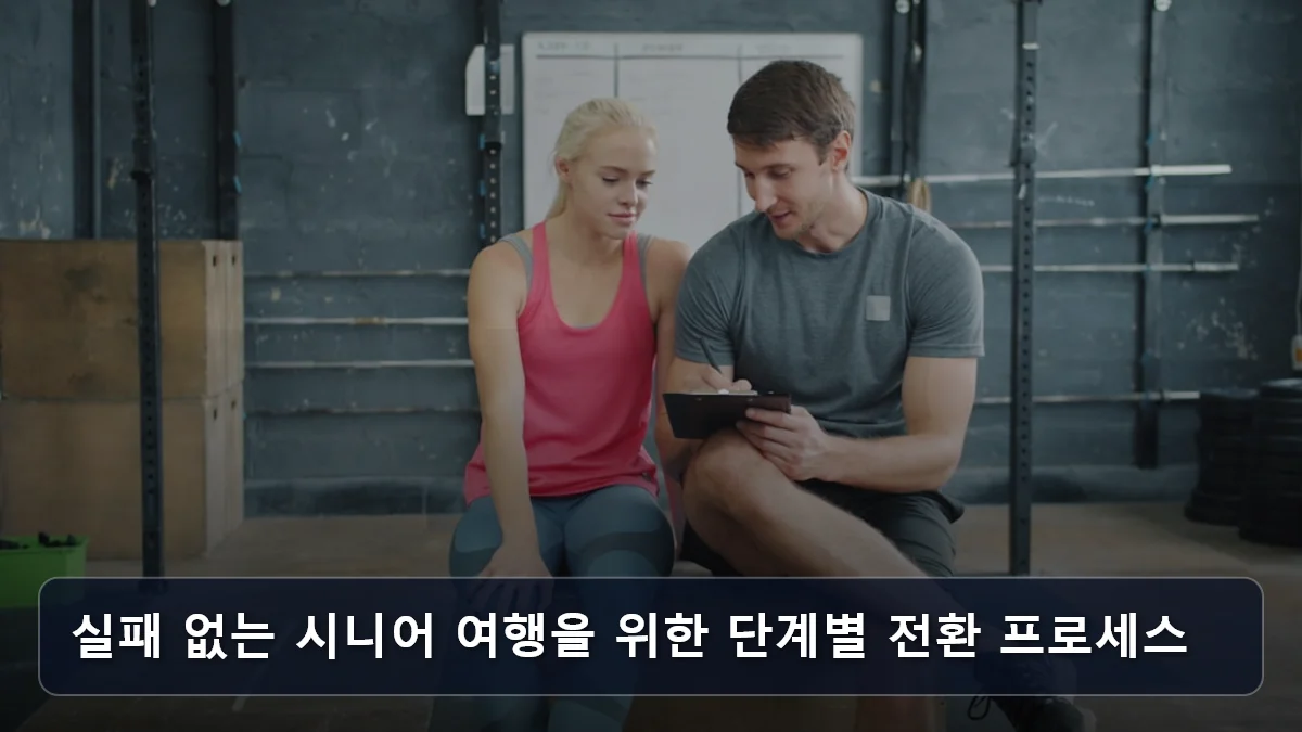 실패 없는 시니어 여행을 위한 단계별 전환 프로세스 관련 이미지